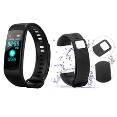 SOGA 2X Sport Smart Watch Health Fitness Wrist Band Bracelet Activity Tracker Black