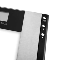 SOGA Digital Electronic LCD Bathroom Body Fat Scale Weighing Scales Weight Monitor Black/Glass