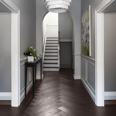 Solid Oak Chevron Parquet Timber Flooring Premium Quality Floorboards