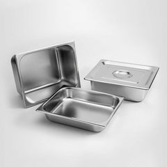 SOGA 12X Gastronorm GN Pan Full Size 1/2 GN Pan 20cm Deep Stainless Steel Tray