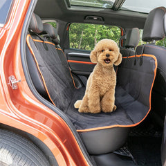 SOGA 600D Oxford Cloth Waterproof Dog Car Cover Back Seat Protector Hammock Pet Mat Black