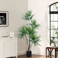 SOGA 180cm Nandina Heavenly Bamboo Tree Artificial Plant Home Accent Decor