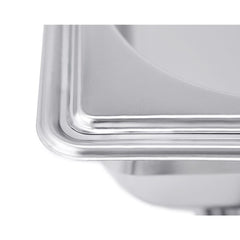 SOGA Stainless Steel Chafing Single Tray Catering Dish Food Warmer