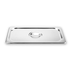 SOGA 4X Gastronorm GN Pan Lid Full Size 1/3 Stainless Steel Tray Top Cover