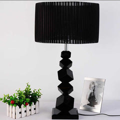 SOGA 4X 55cm Black Table Lamp with Dark Shade LED Desk Lamp