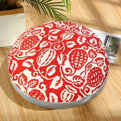 SOGA 2X 45cm Red Premium Polyester Cotton Cushion with EPP Particle Insert for Enhanced Comfort