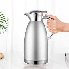 SOGA 2.3L Silver Double-Wall vacuum with 2 layers stainless steel Construction Thermal Flask