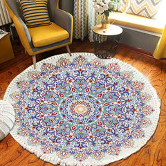 SOGA 2X 120cm Mandala Area Rug for Living Room Lounge Bedroom Anti-slip Doormat Home Decor