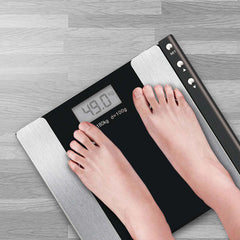 SOGA Wireless Electronic Body Fat LCD Bathroom Weighing Scale Digital  Weight Monitor Black