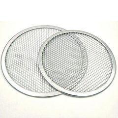 SOGA Round Seamless Aluminium Nonstick Commercial Grade Pizza Screen Baking Pan Set