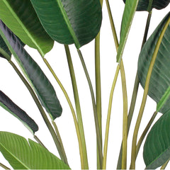 SOGA 4X 220cm Artificial Giant Green Birds of Paradise Tree Fake Tropical Indoor Plant Home Office Decor