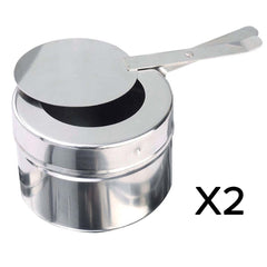 SOGA 9L Stainless Steel 2 Pans Bain-marie Chafing Catering Dish Buffet Food Warmer