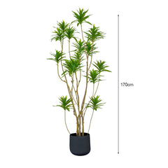 SOGA 170cm Lily Bamboo Plant Tree Living Room Artificial Plant Home Accent Decoration