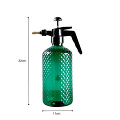 SOGA 2X 2 Liter Mist Water Spray Bottle Hand Held Pressure Adjustable Nozzle with Top Pump Indoor Outdoor Gardening