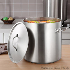 SOGA 28cm Top Grade Stockpot Lid Stainless Steel Stock pot Cover