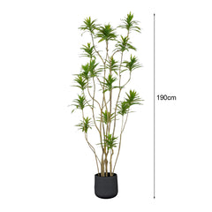 SOGA 190cm Lily Bamboo Plant Tree Living Room Artificial Plant Home Accent Decoration