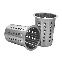 SOGA 18/10 Stainless Steel Commercial Conical Utensils Cutlery Holder with 4 Holes