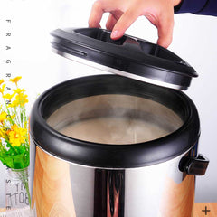 SOGA 10L Portable Insulated Cold/Heat Coffee Tea Beer Barrel Brew Pot With Dispenser