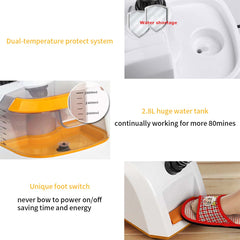 SOGA Garment Steamer Portable Cleaner Steam Iron 80MINS White