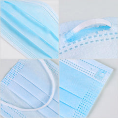 120 Pcs Anti Dust Filter Disposable Protective Sanitary Face Mask