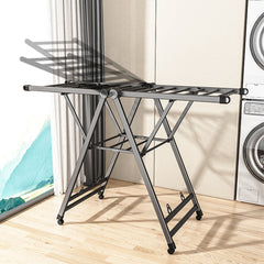 SOGA 1.6m Portable Wing Shape Clothes Drying Rack Foldable Space-Saving Laundry Holder