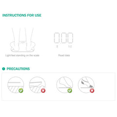 SOGA 2X Digital Electronic Glass LCD Bathroom Body Fat Scale Weighing Scales Weight Monitor