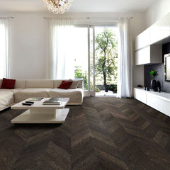 Solid Oak Chevron Parquet Timber Flooring Premium Quality Floorboards