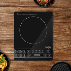 SOGA 2X Cooktop Electric Smart Induction Cook Top Portable Kitchen Cooker Cookware