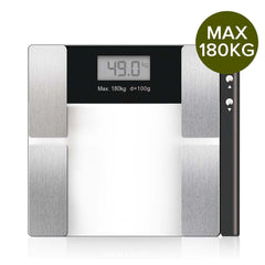 SOGA Digital Electronic Glass LCD Bathroom Body Fat Scale Weighing Scales Weight Monitor