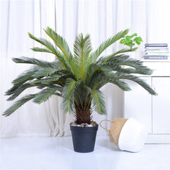 SOGA 2X 155cm Artificial Indoor Cycas Revoluta Cycad Sago Palm Fake Decoration Tree Pot Plant