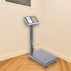 SOGA 150kg Electronic Digital Platform Scale Computing Shop Postal Weight Black