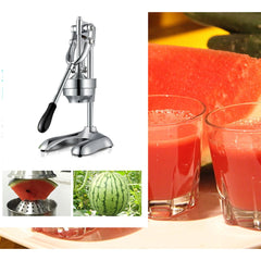 SOGA Stainless Steel Manual Juicer Hand Press Juice Extractor Squeezer Orange Citrus