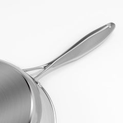 SOGA Stainless Steel Fry Pan 22cm 26cm Frying Pan Top Grade Skillet Induction Cooking FryPan