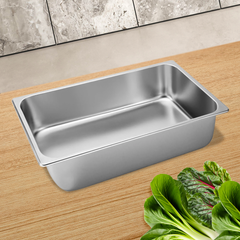 SOGA 6X Gastronorm GN Pan Full Size 1/1 GN Pan 15cm Deep Stainless Steel Tray