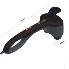 SOGA 2X Portable Handheld Massager Soothing Heat Stimulate Blood Flow Foot Shoulder Massage