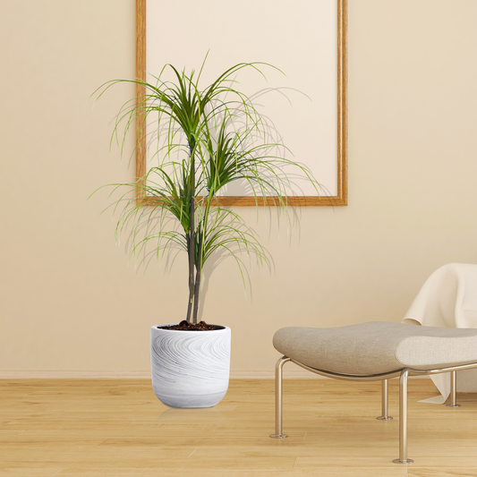 SOGA 2X SOGA 150cm Artificial Dracaena Plant Fake Potted, Simulation Tree Fake Plant Home Decor