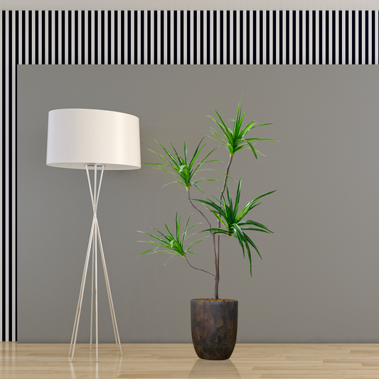 SOGA 180cm SOGA 180cm Realistic Artificial Dracaena, Rubberised Silk Cloth + Iron Wire, Home Decor