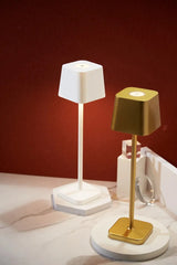Anyhouz Hotel Lightning Lamp Black Home Decor Touch Sensor Light IP54 Waterproof Pro Table Lamps